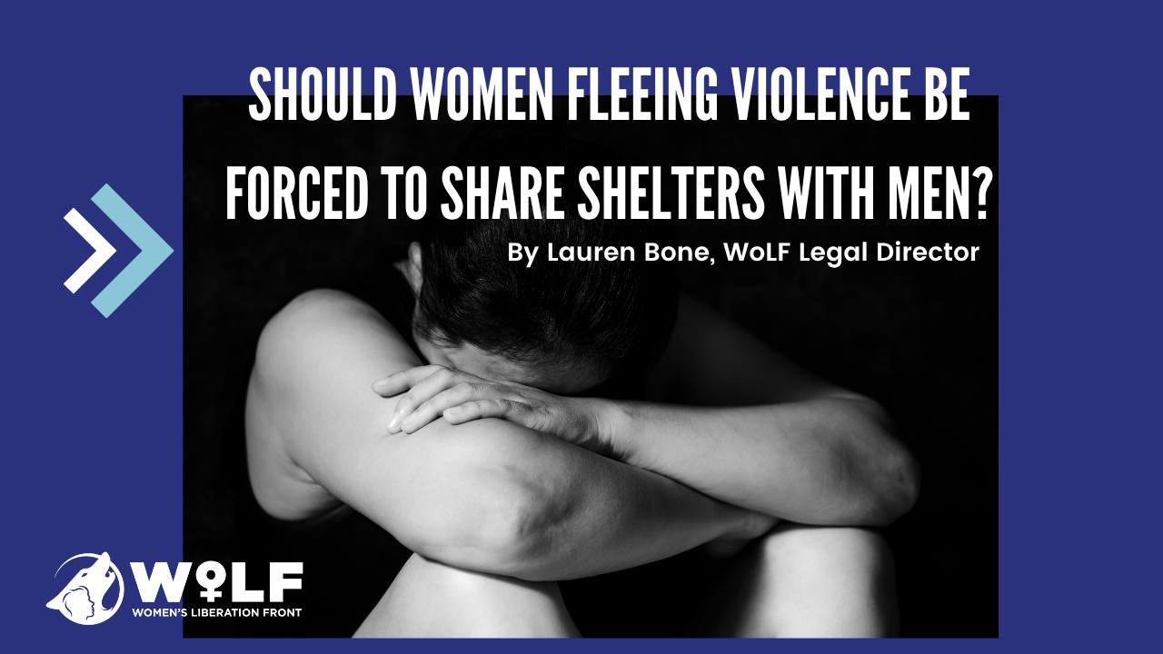 Should Women Fleeing Violence Be Forced to Share Shelters with Men?