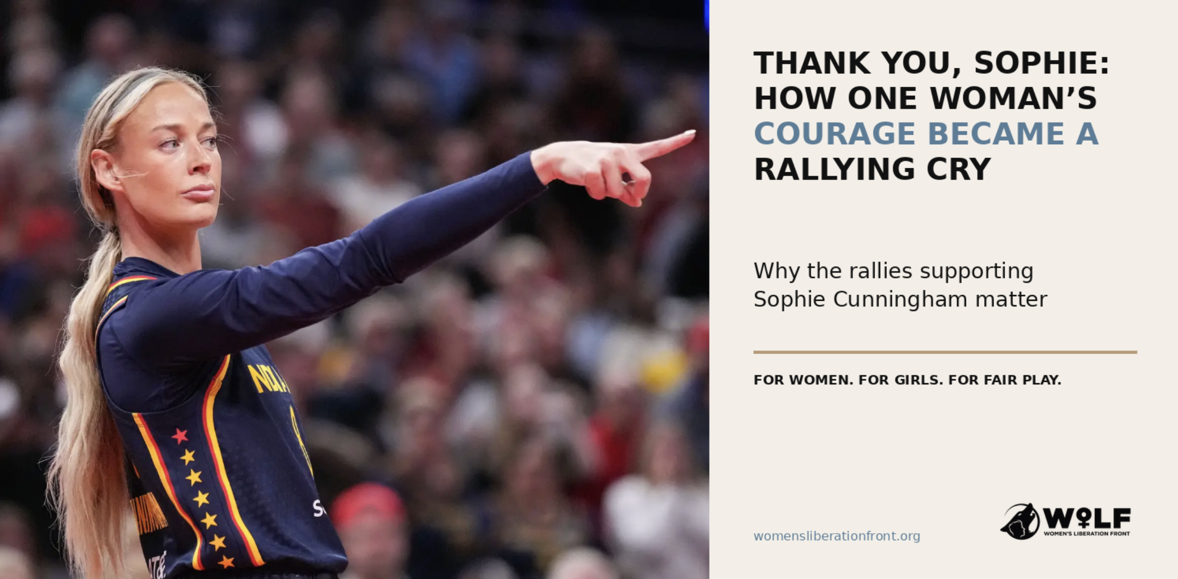 Thank You, Sophie: How One Woman’s Courage Became a Rallying Cry