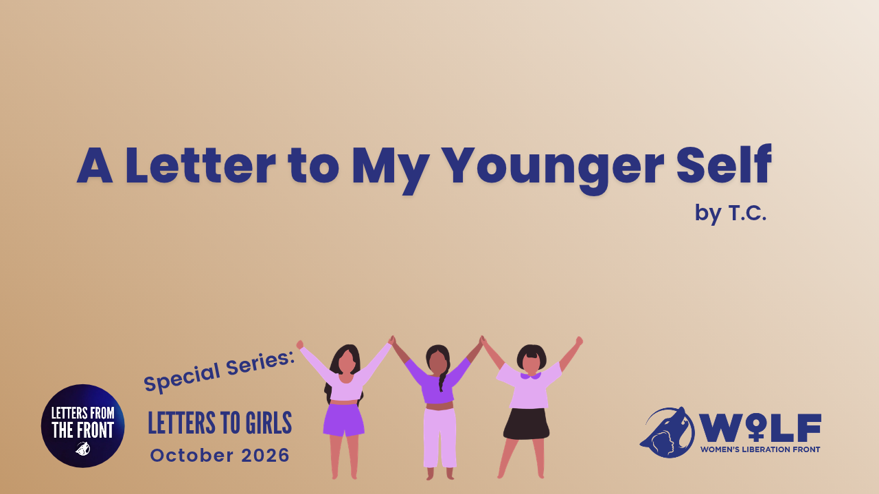 A Letter to My Younger Self