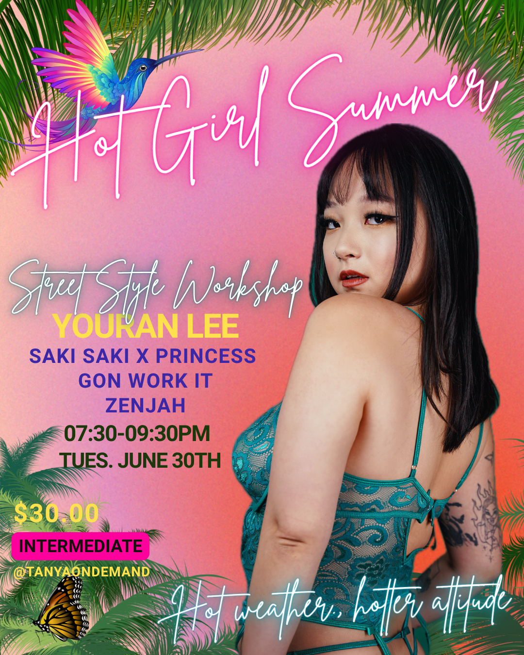 Street Style with Youran Lee (Tues June 30th, 7:30pm)