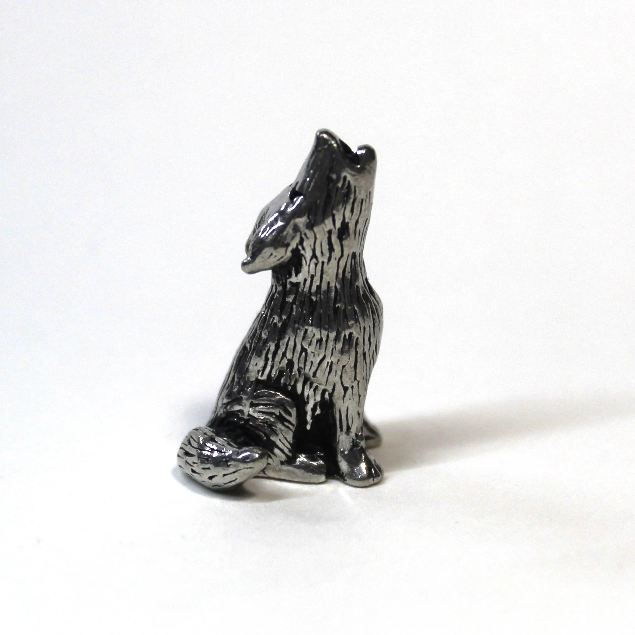 Pewter Wolf Figurine