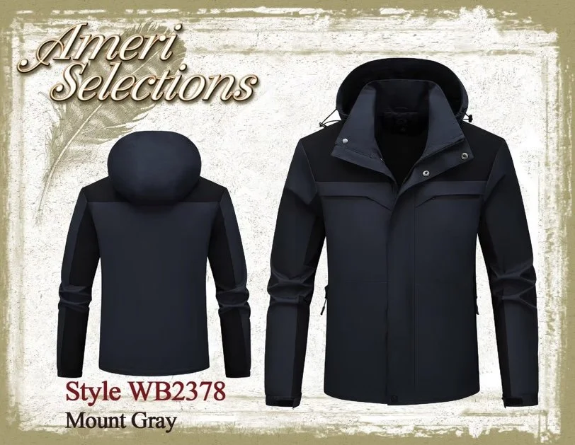 Ameri-Mode Men's Windbreaker | California Wolf Center