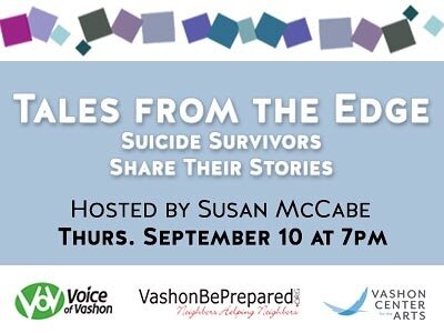 Today is World Suicide Prevention Day. Tonight on Vashon there will be a streamed speakers panel at 7pm with three panelists who will share their own stories of survival of suicide. Please join us for this important discussion.

In the words of veter