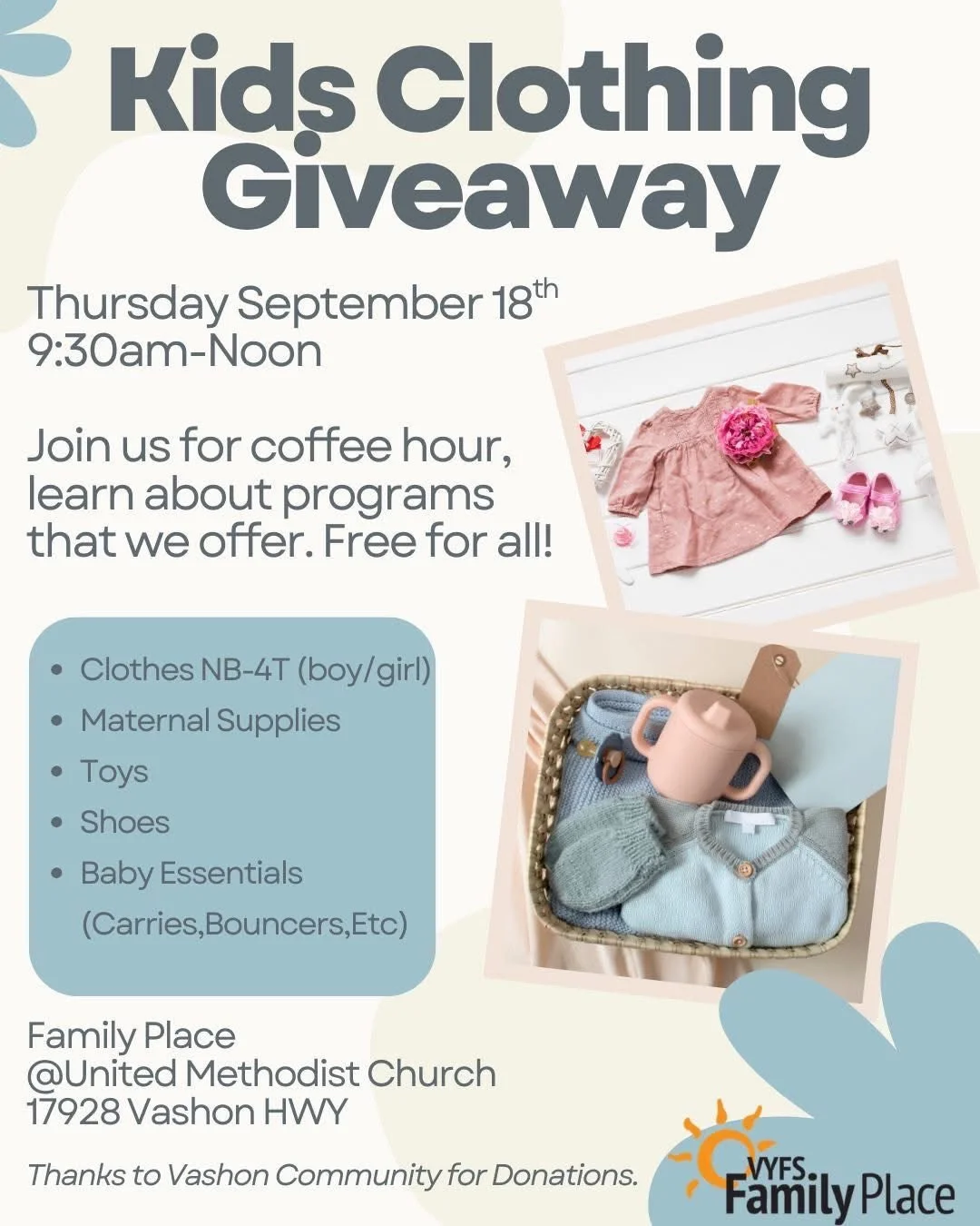 Kids Clothing Giveaway
