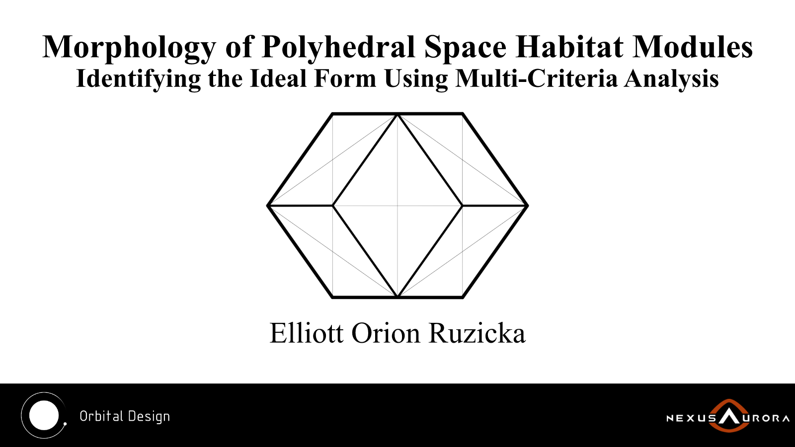  Hello. My name is Elliott Orion Ruzicka, and I'm a registered architect operating out of New York City. 