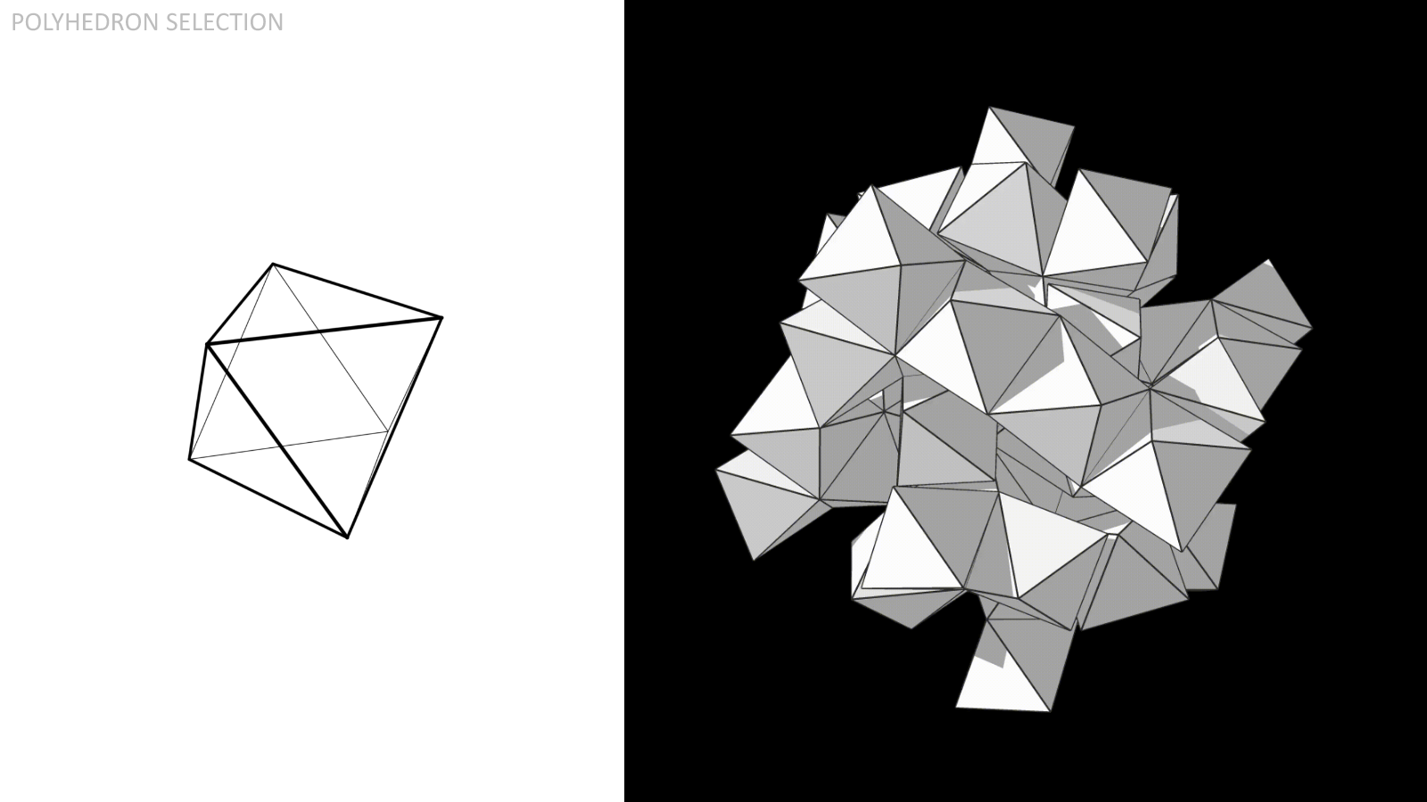  The Octahedron, composed of (8) regular triangles. 