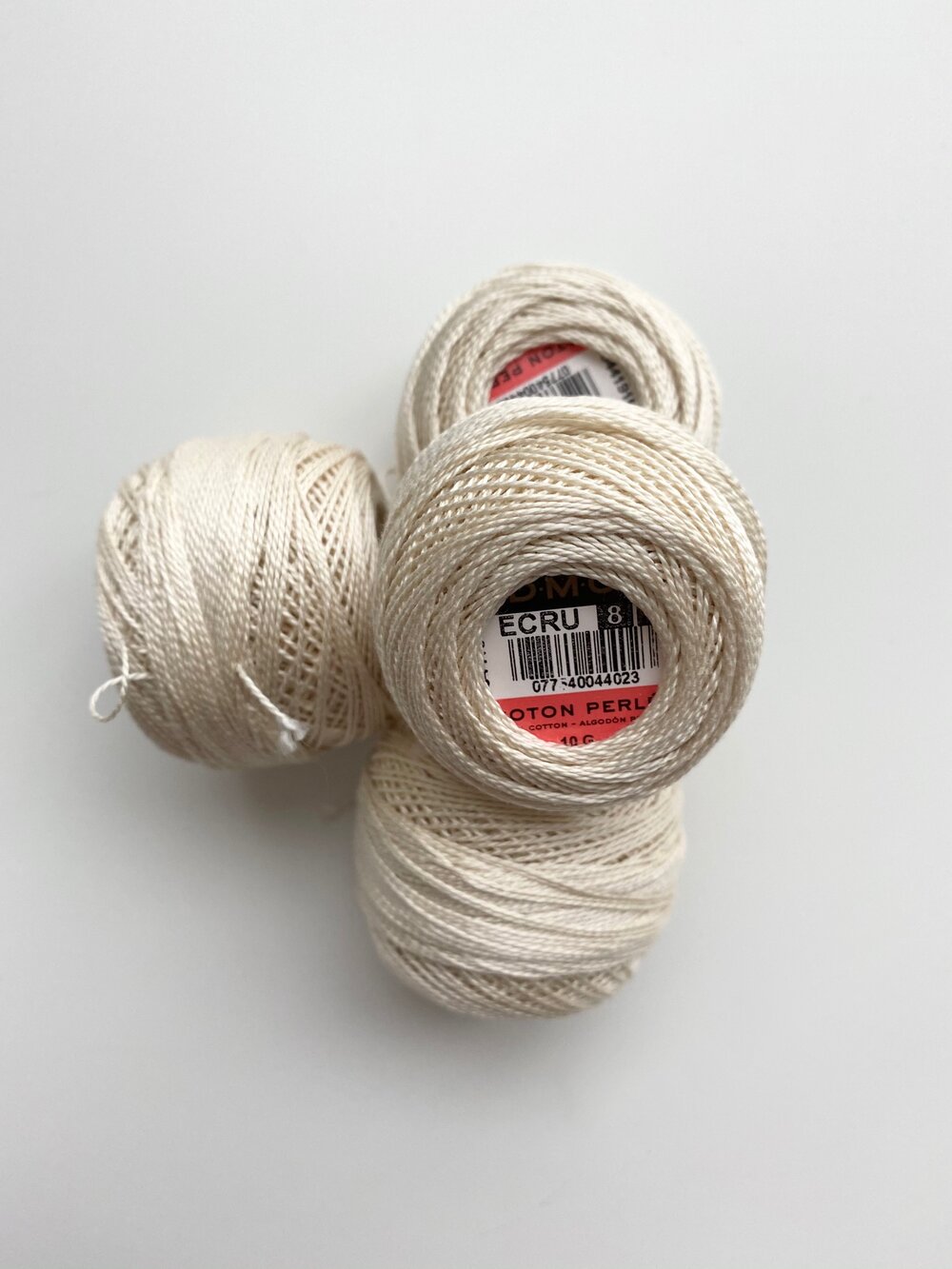 Ecru - DMC Pearl Cotton Size 8 — Rose Petal Quilt Shop
