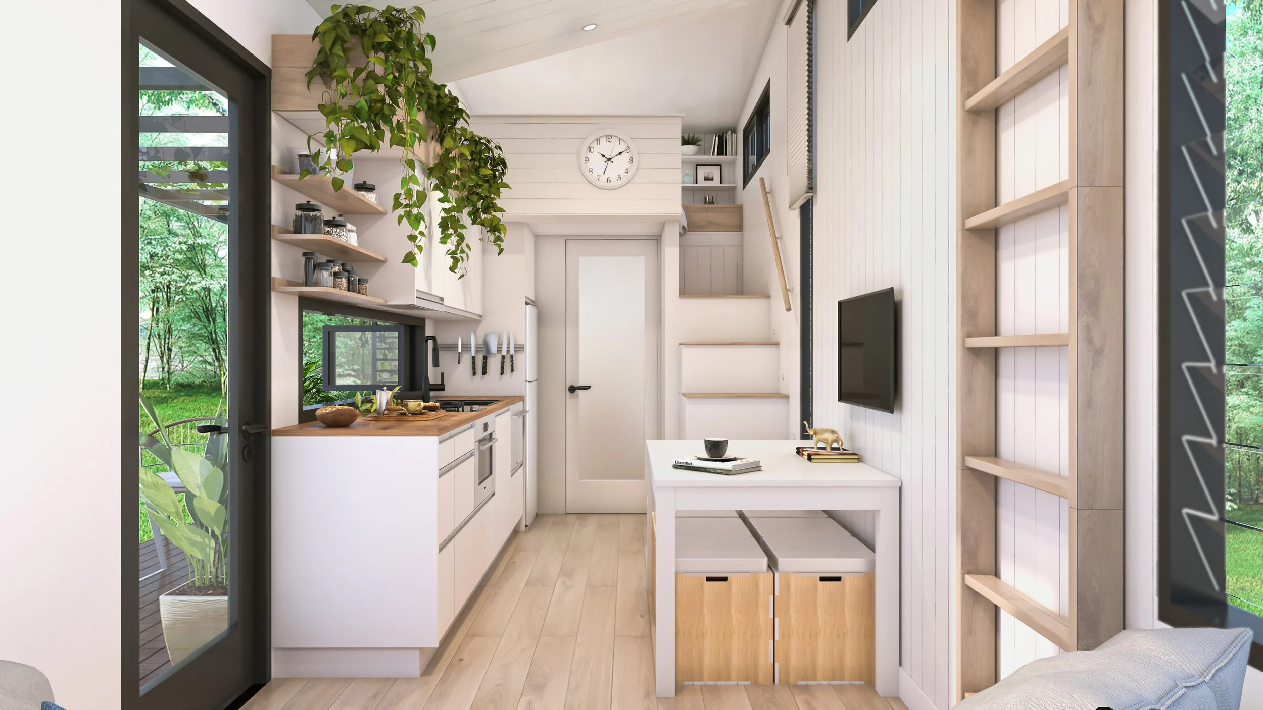 Tiny Home Interior by Bretts