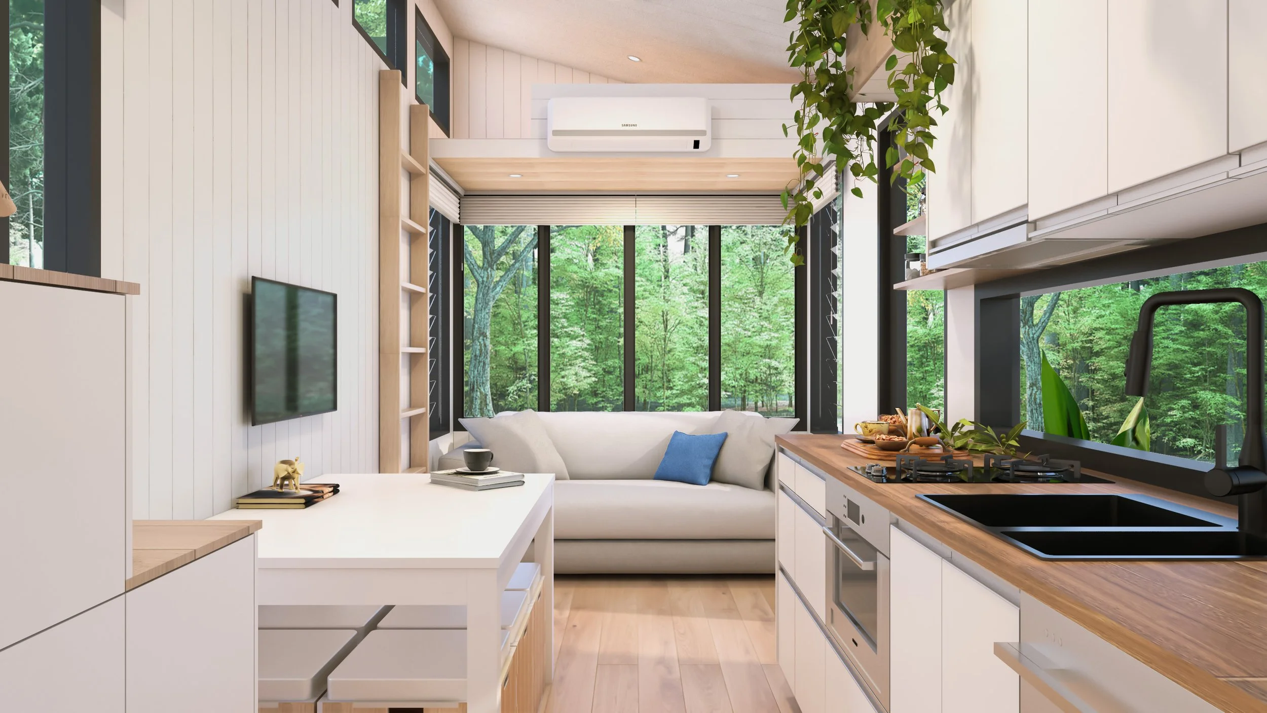Tiny Home Interior by Bretts