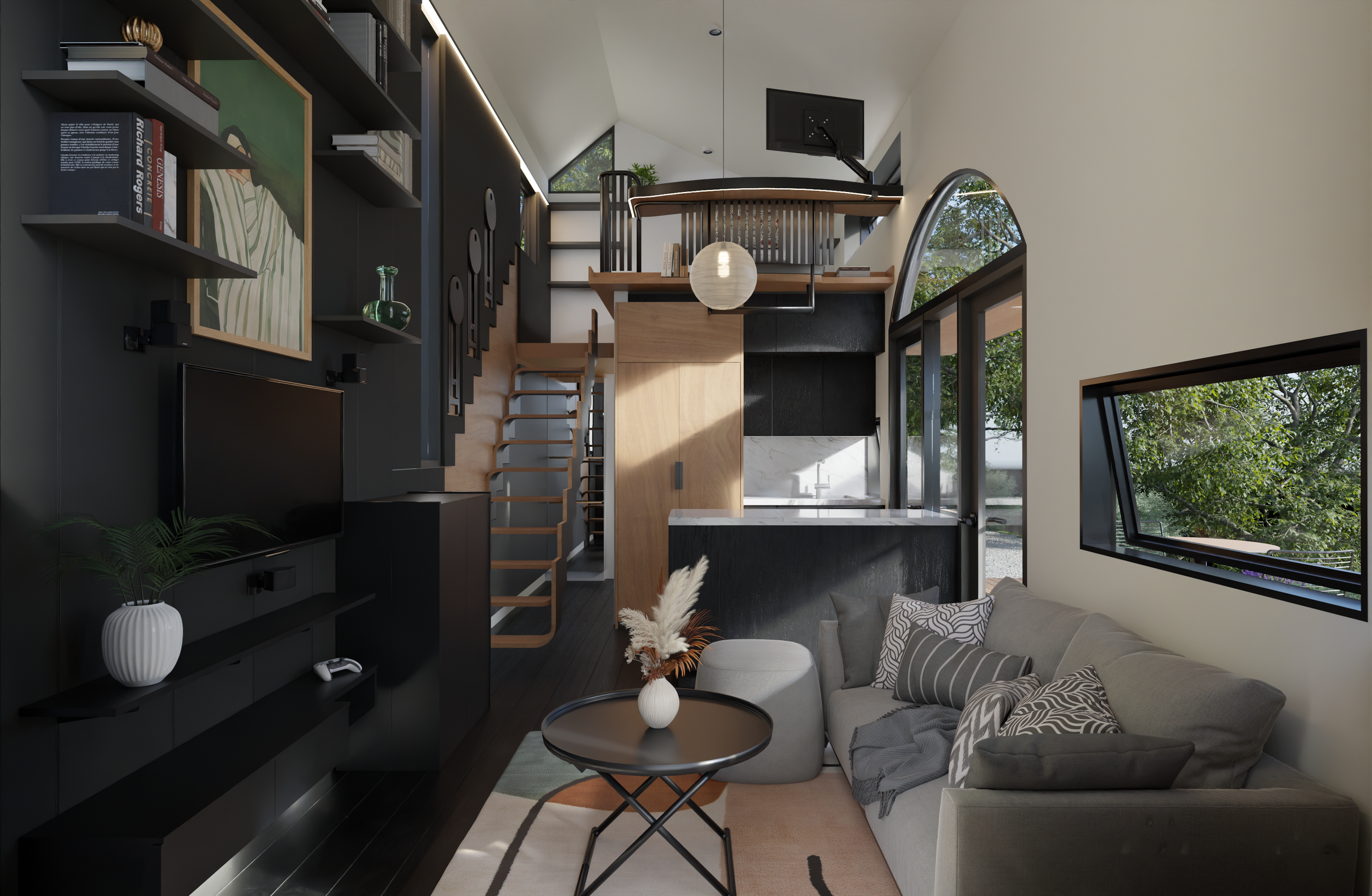 Microhome interior