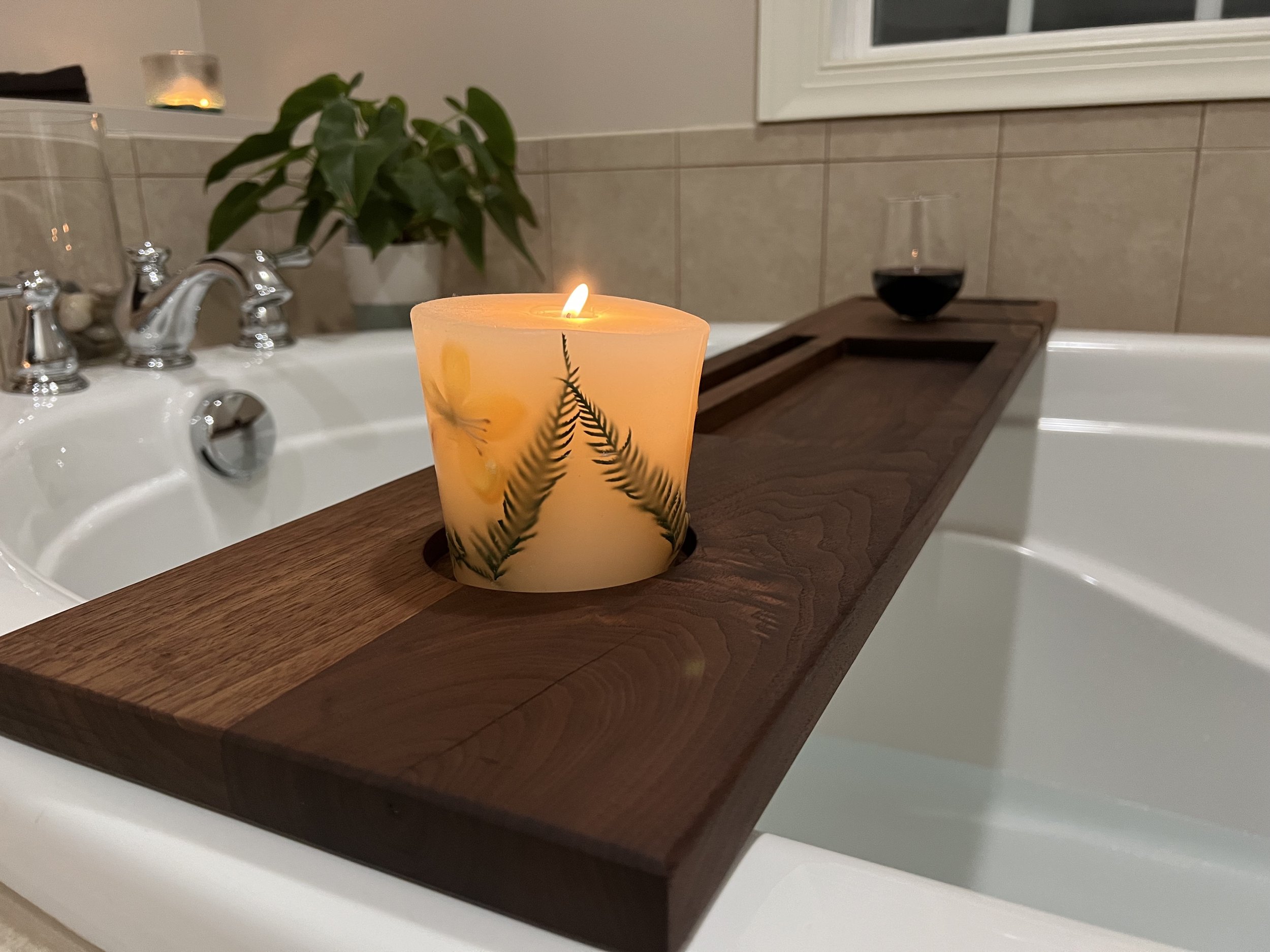 Walnut Bath Caddy — The Wood Room Project