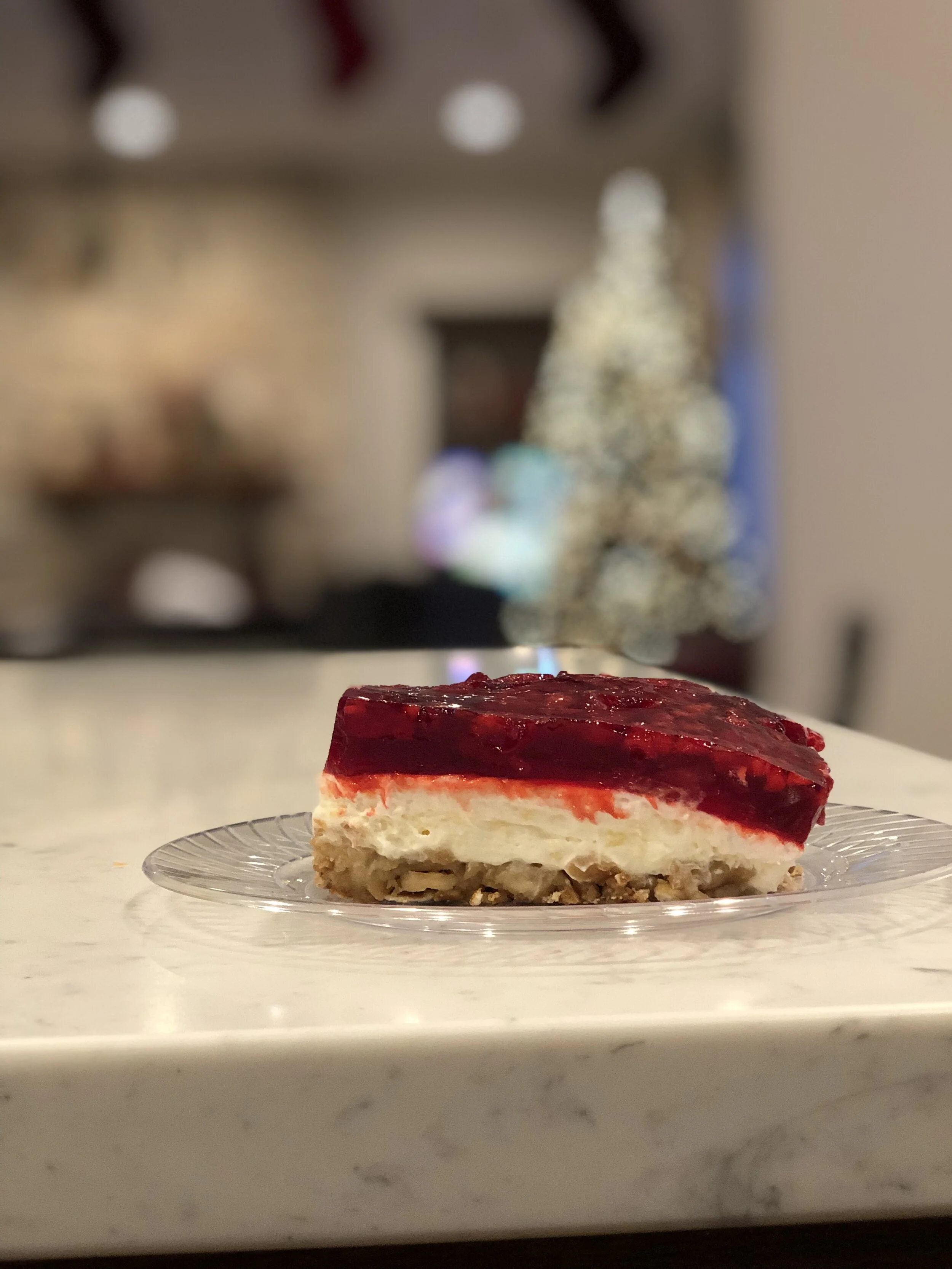 Christmas Raspberry Crunch