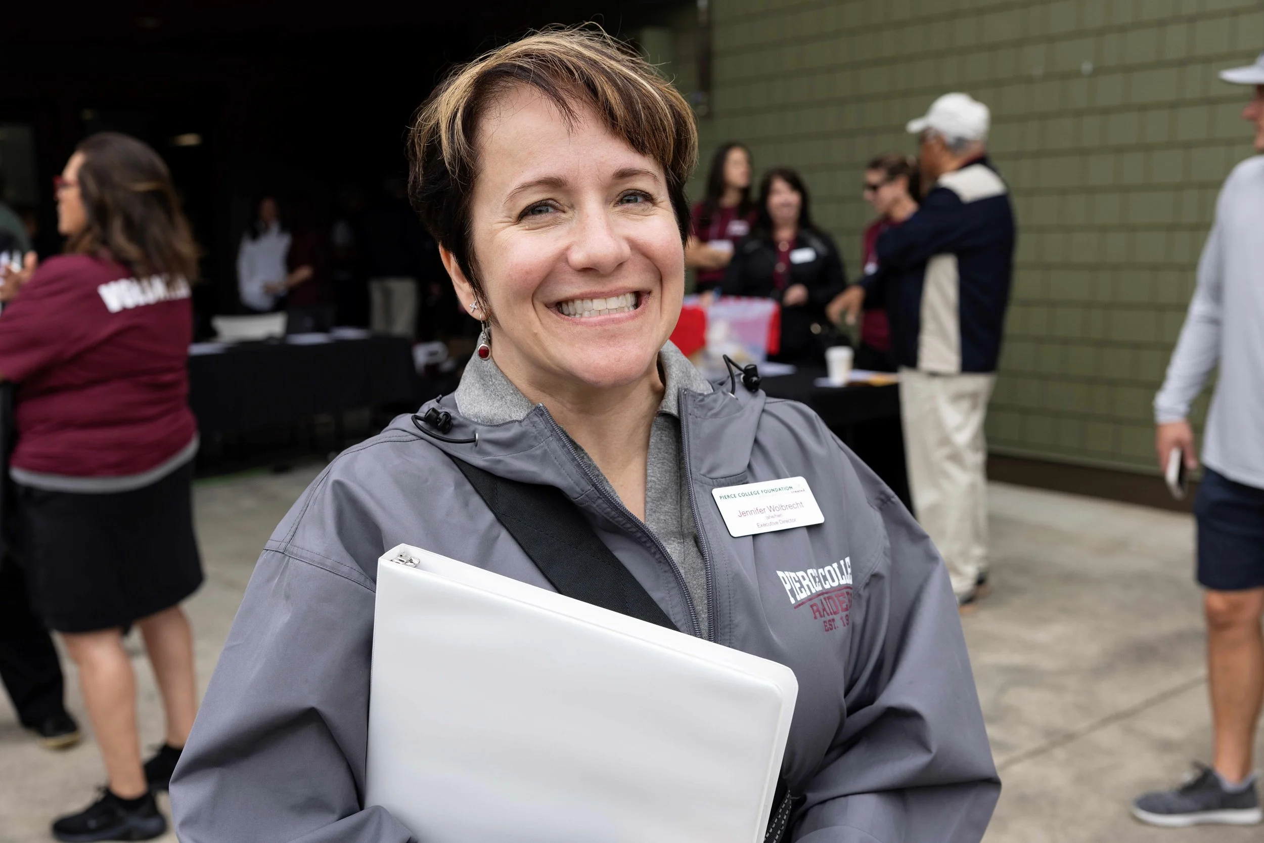 Jennifer Wolbrecht, now serves as Executive Director for the Pierce College Foundation. When Jennifer transitioned from Metro Parks Tacoma (now Parks Tacoma) to her current role, our support followed.