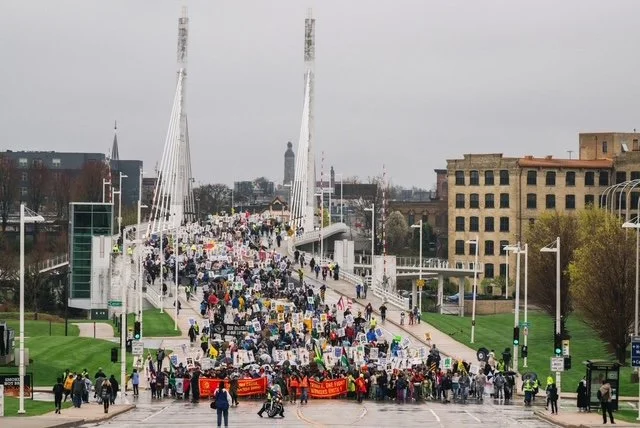  Voces May Day march, Milwaukee, 2025. photo by Joe Brusky 