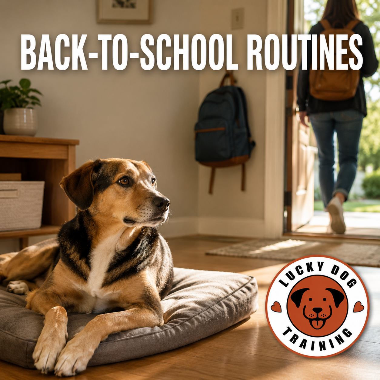 Back-to-School Routine Changes: Helping Your Dog Stay Calm When Left Alone