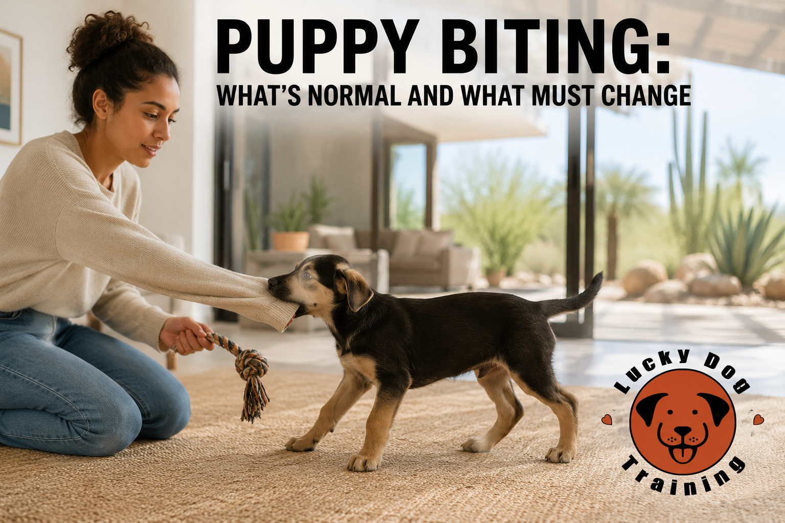 Puppy Biting: What’s Normal—and What Must Change
