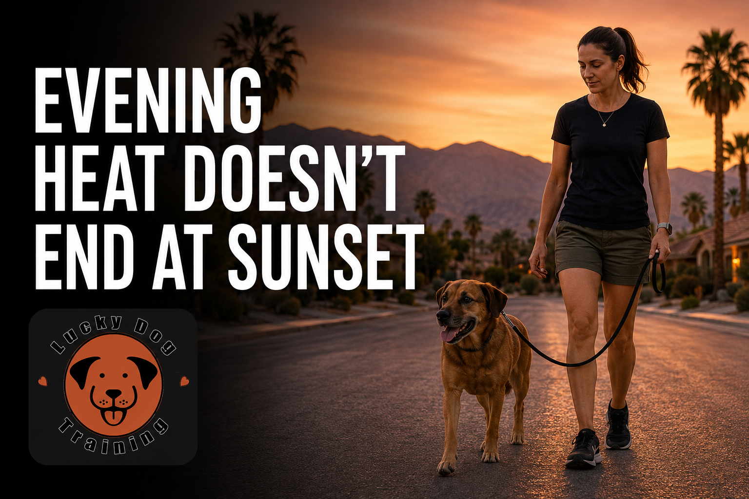 Why Evening Walks Can Still Overheat Your Dog
