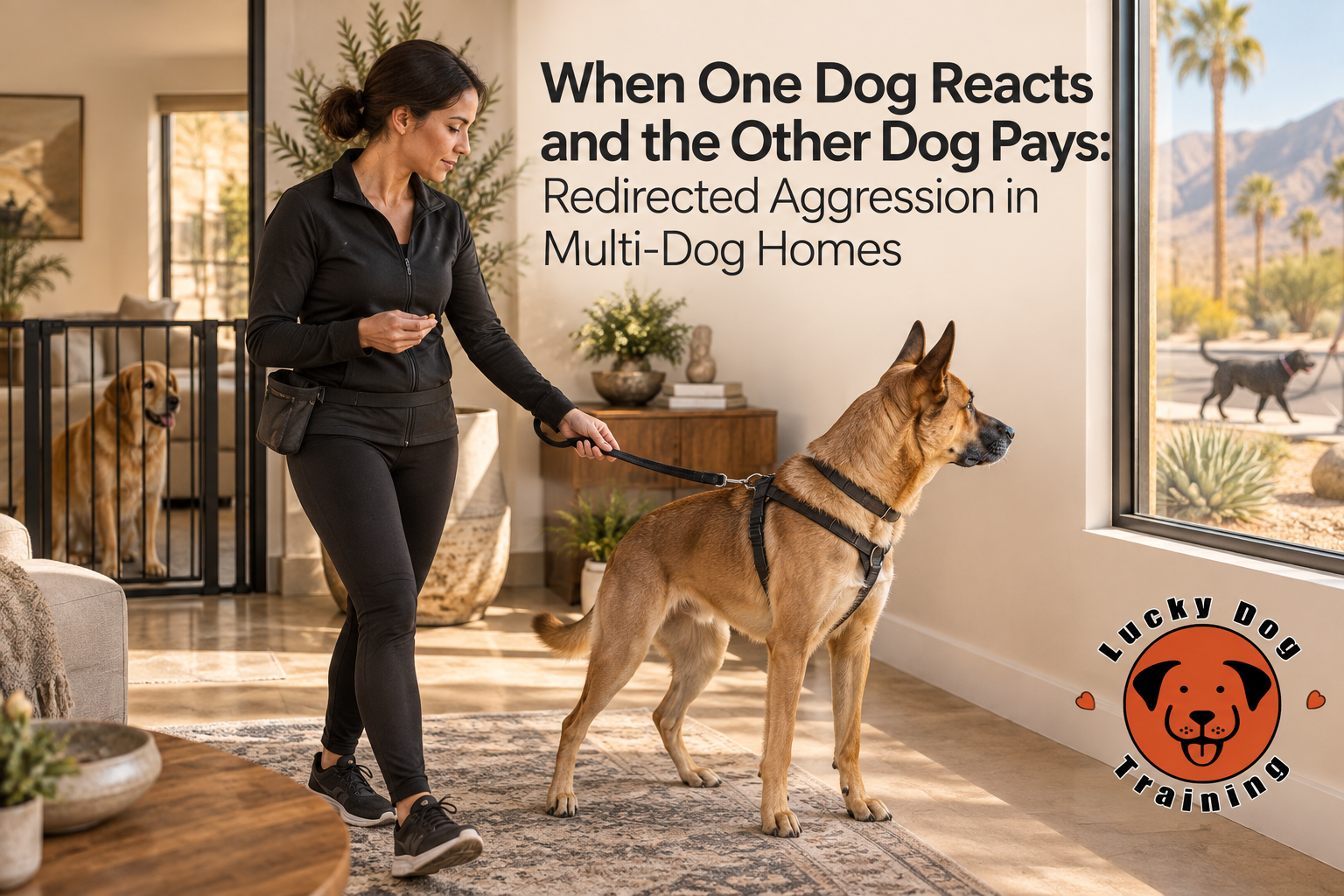When One Dog Reacts and the Other Dog Pays: Redirected Aggression in Multi-Dog Homes