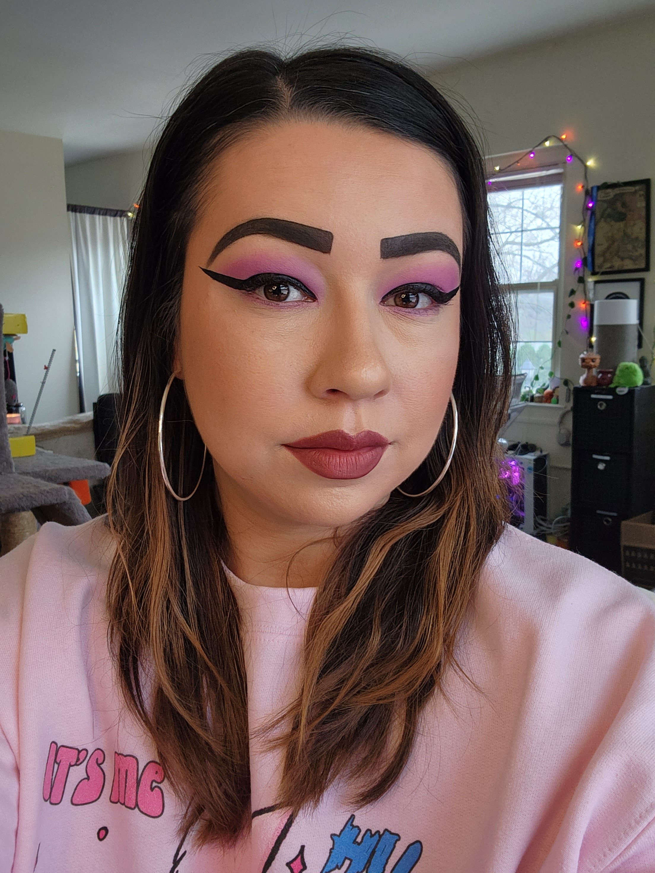 C A R O L I N E on Instagram: Emo makeup look..🥹🖤🫶 Can't
