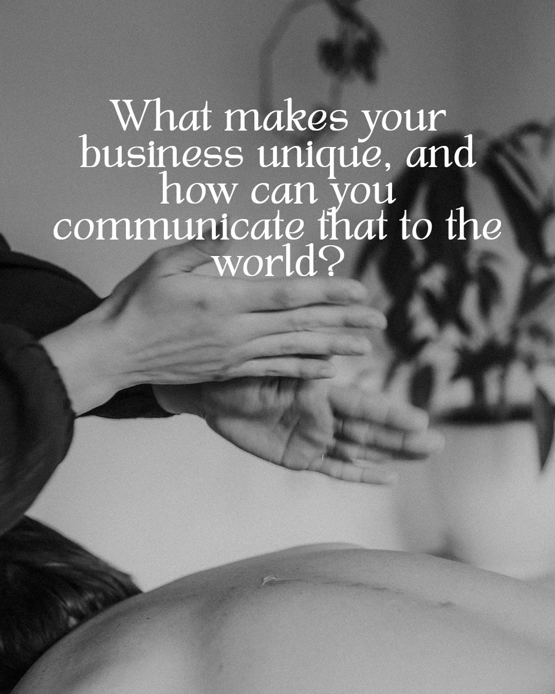 In a world of visual over-saturation, what makes you unique? Words from my website and a simple helpful question to ask if you're starting to create visual content for your website or social media. What's your story?

I'm still finding the balance of