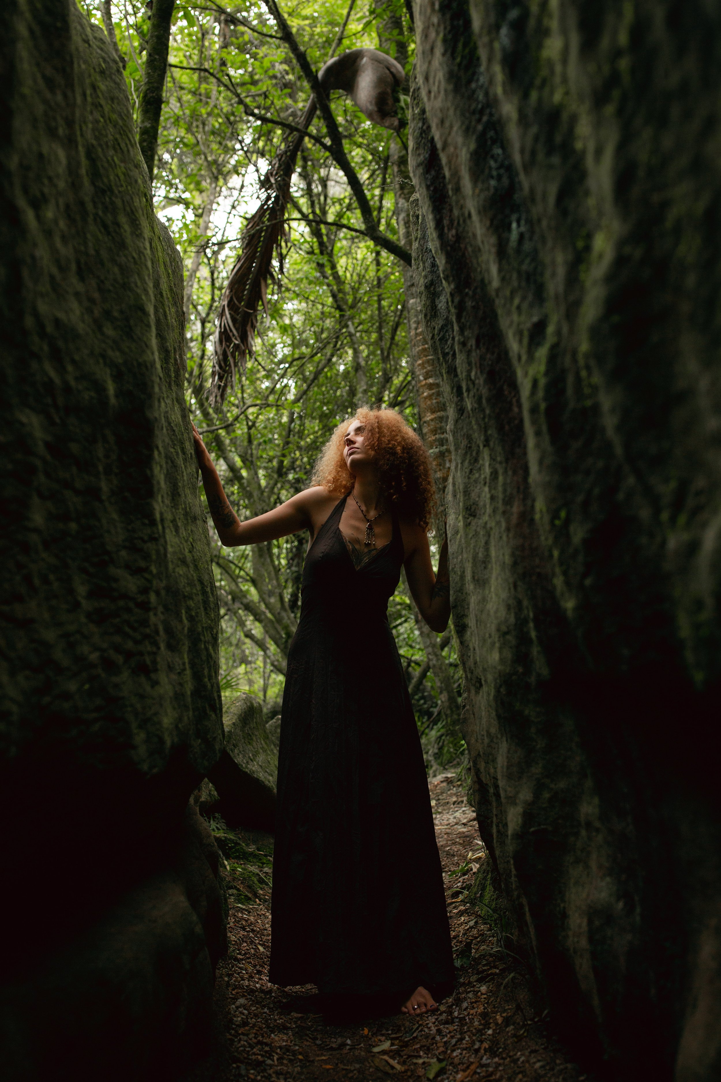 Model elaina in nature