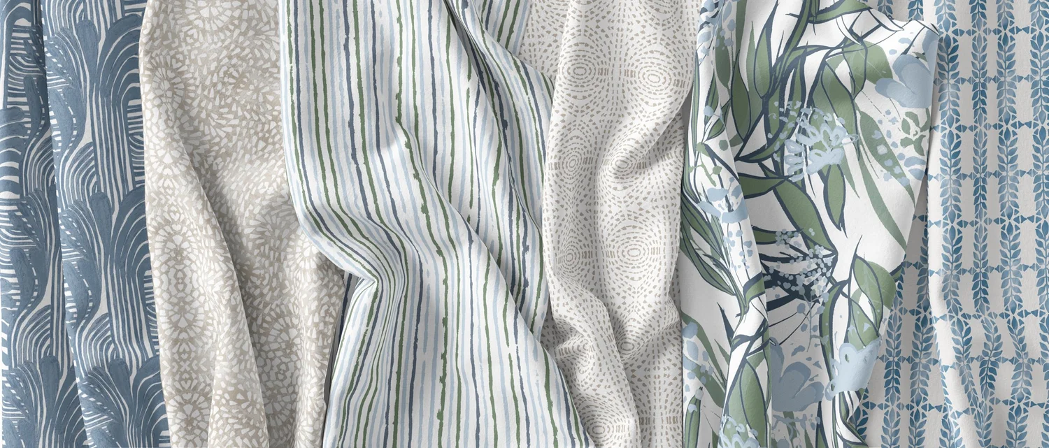 Willow Pattern Textiles Willow + West Textiles