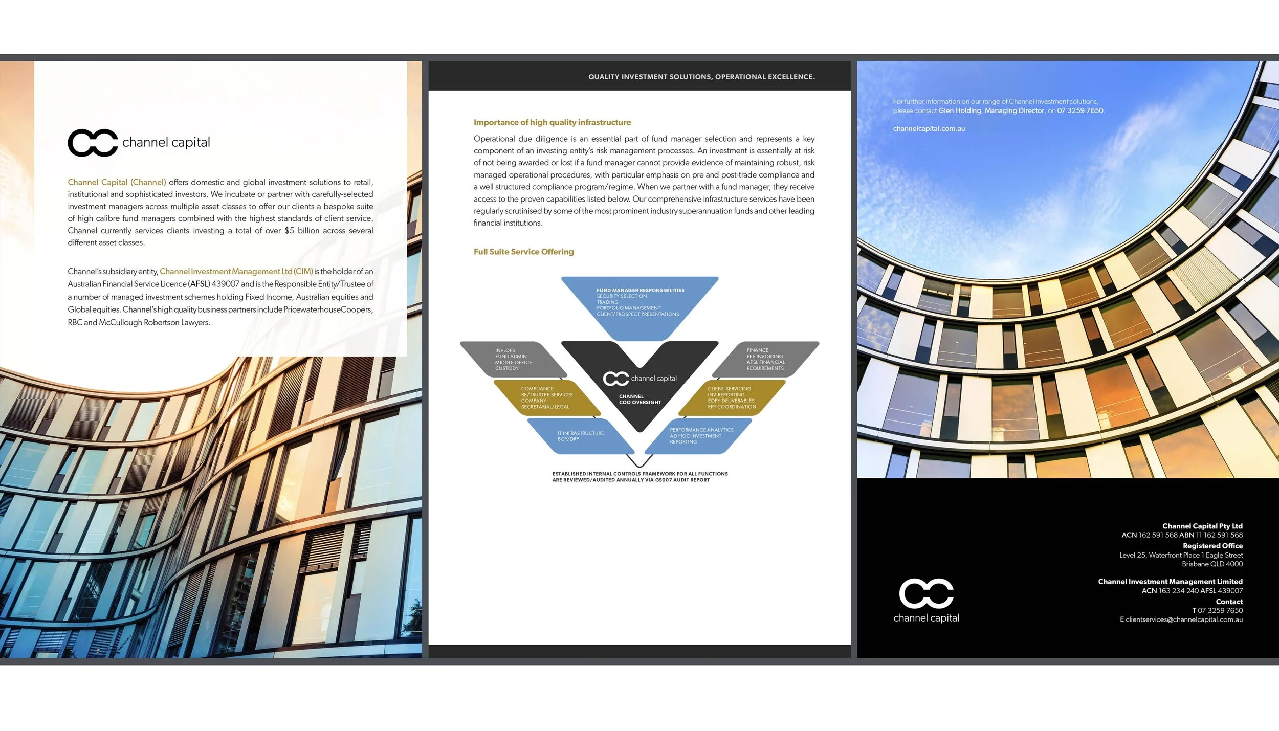 Australian Equities Firm Brochure Design
