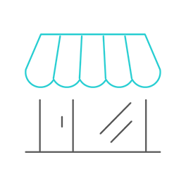 Retail brand strategy icon