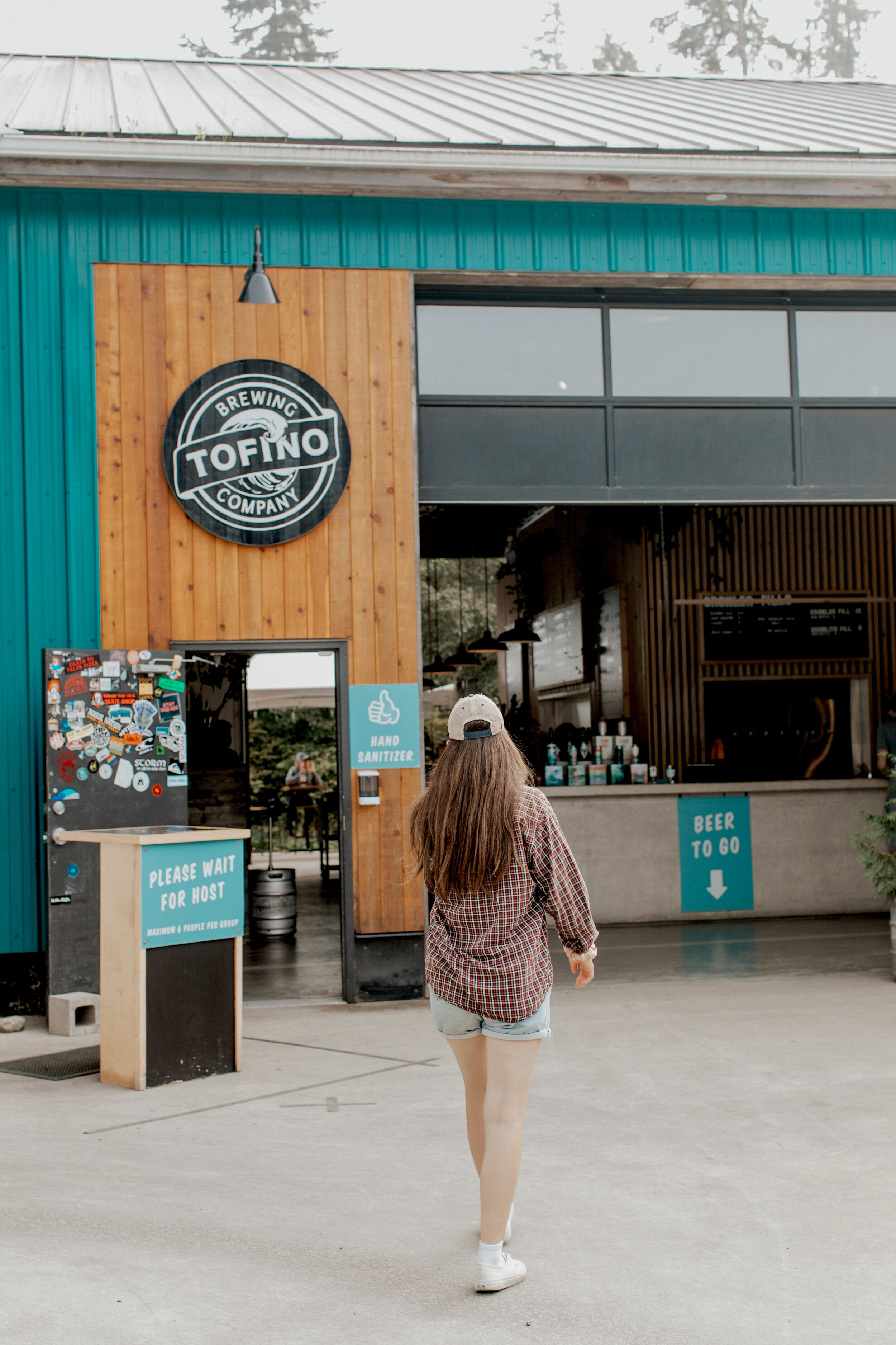 Exterior of Tofino Brewing Company