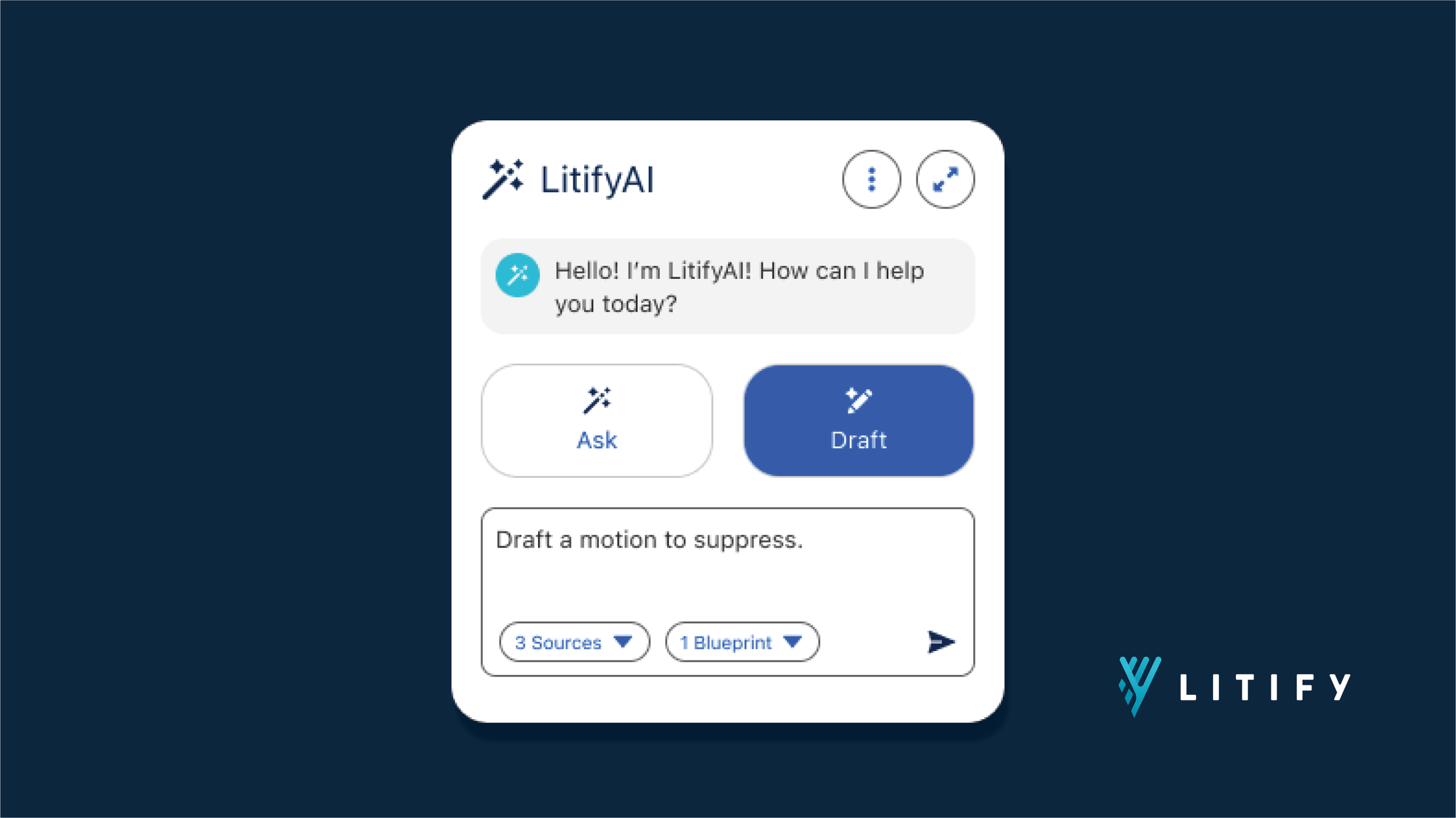 LitifyAI Legal Drafting