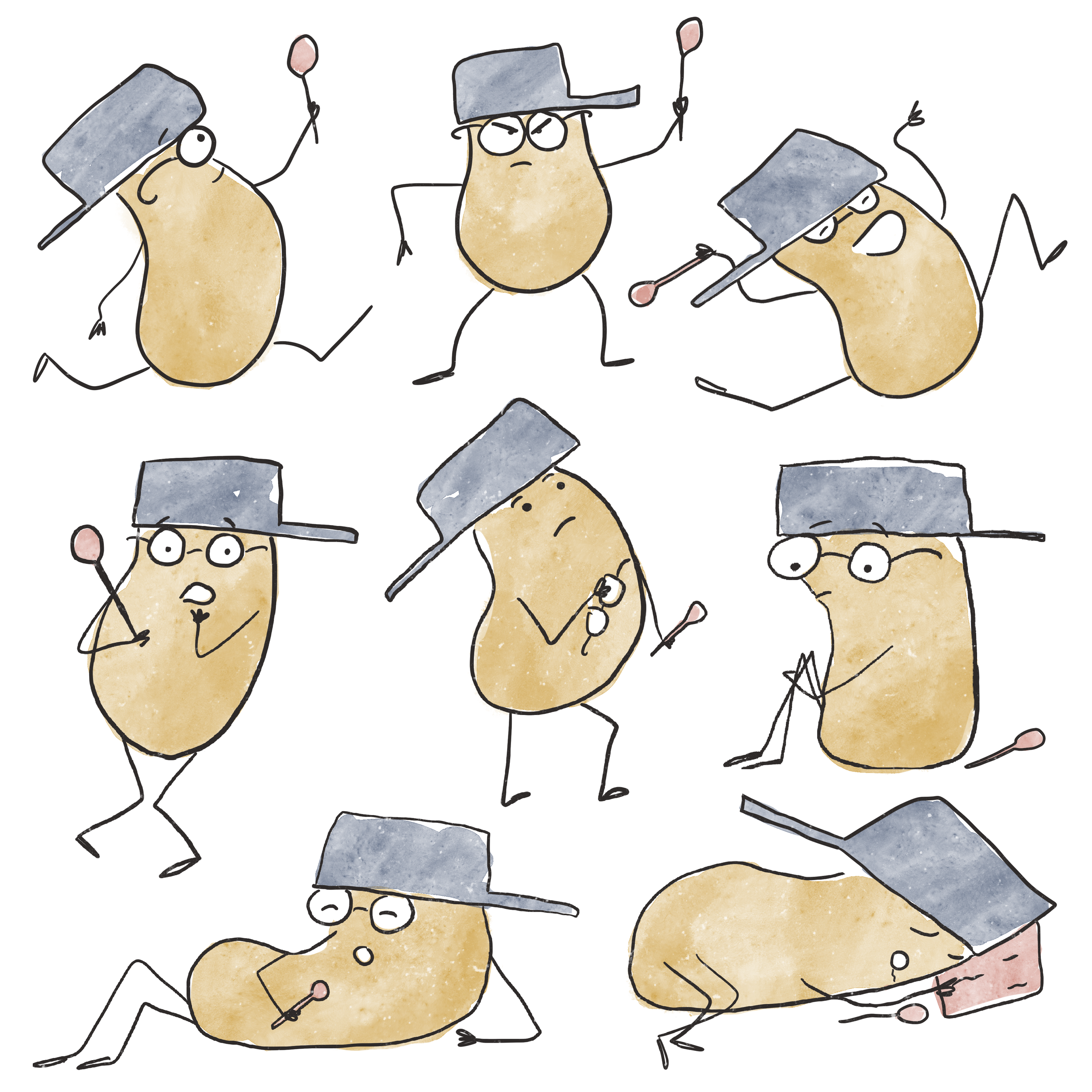 Potatoes action sheet