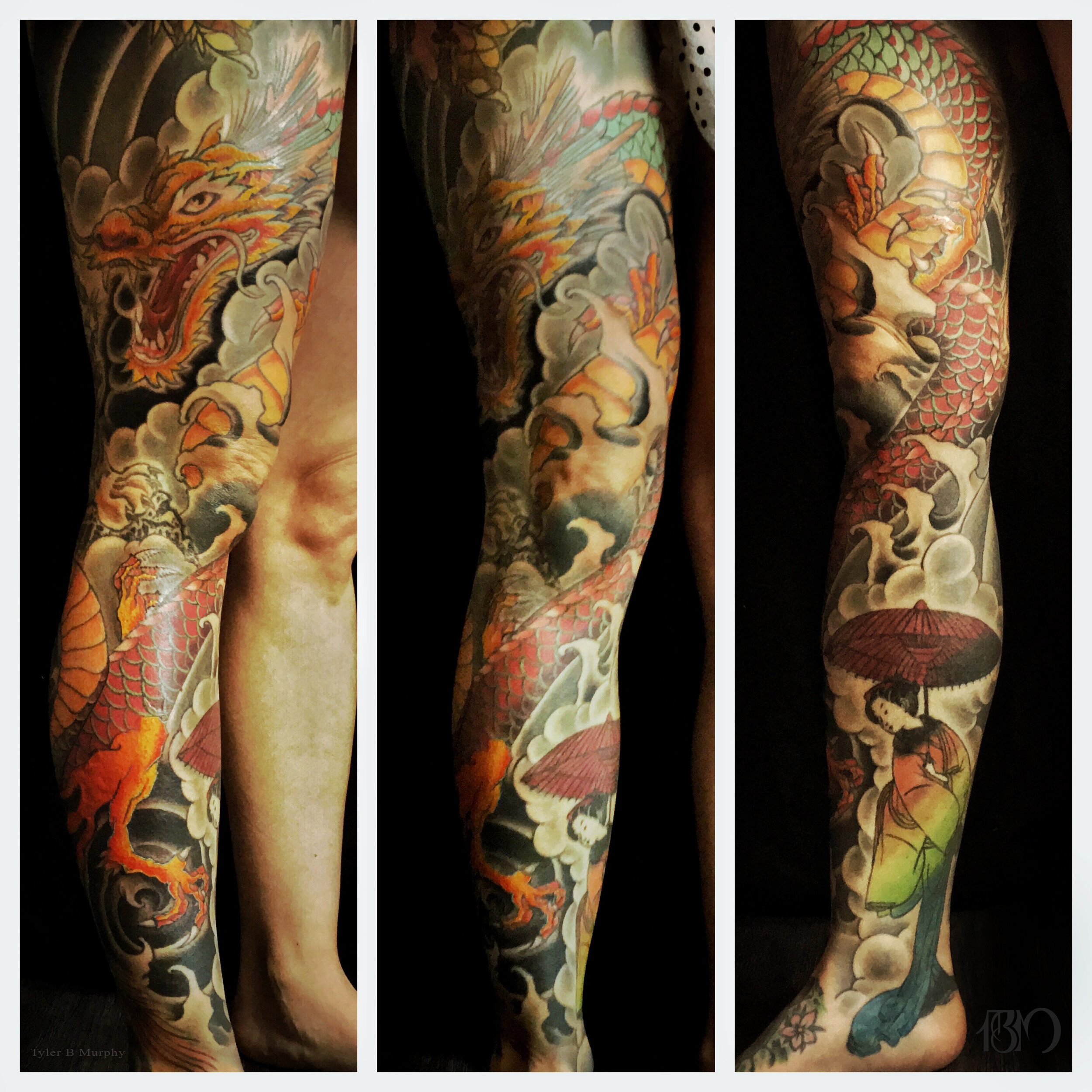 14a - Leg Dragon tattoo Tyler B Murphy copy.jpg