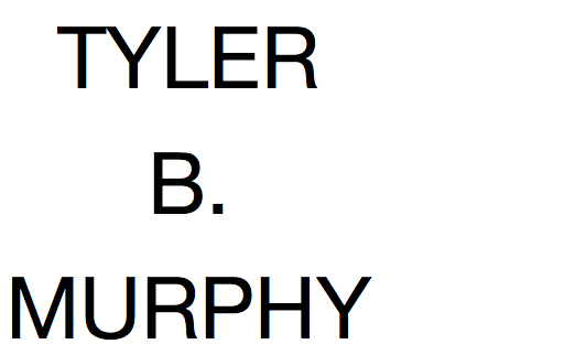 TYLER   B. MURPHY