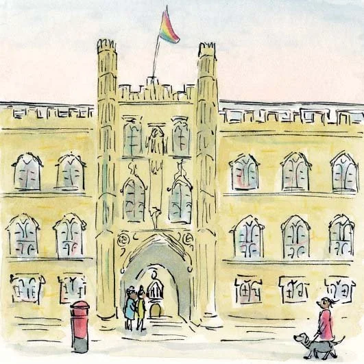 Corpus Christ College mini print