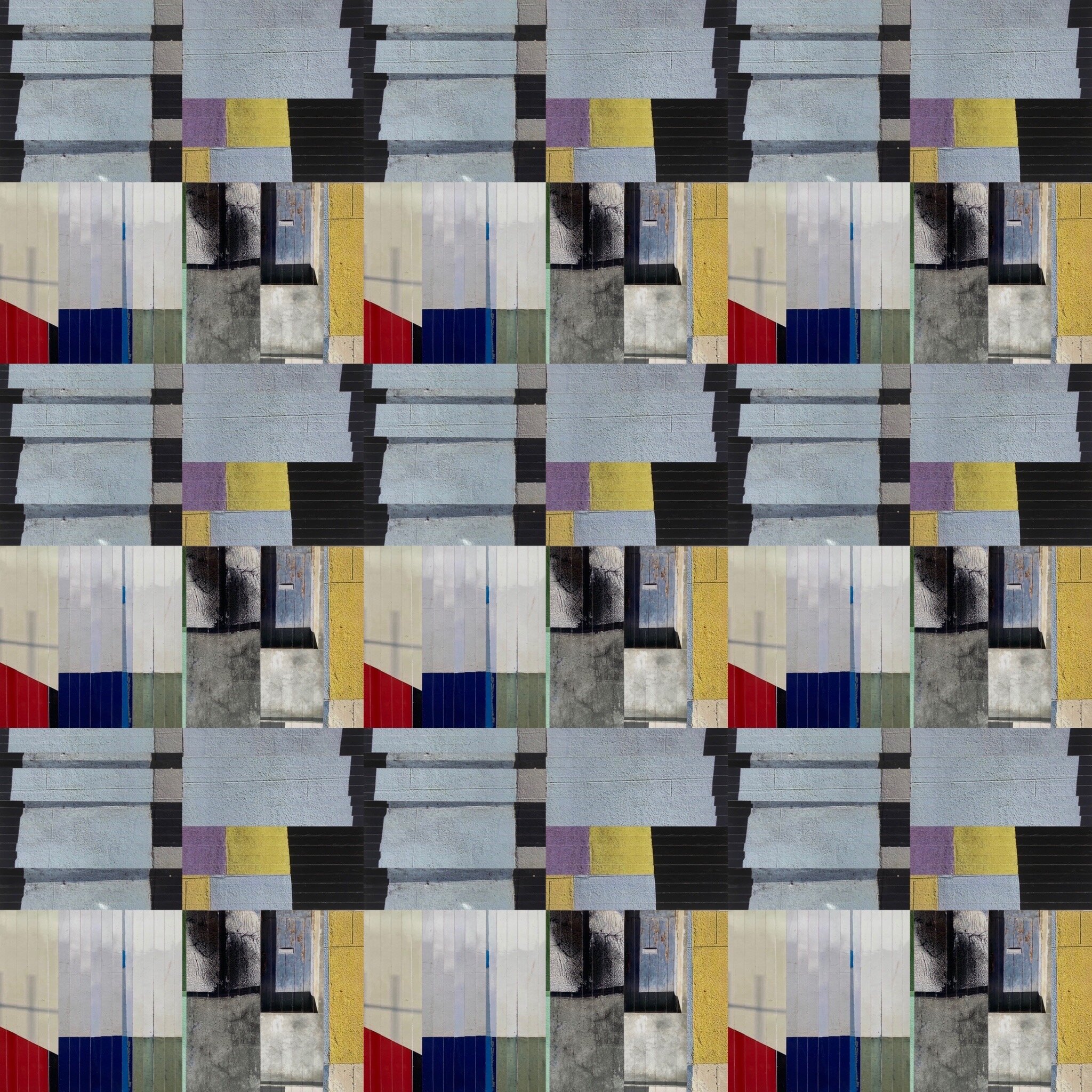 Inadvertent Abstraction#1, Digital Collage