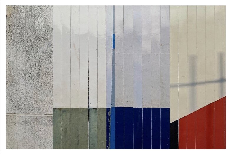 Inadvertent Composition: Untitled #3, Photographic collage on paper, 15cm x 20cm
