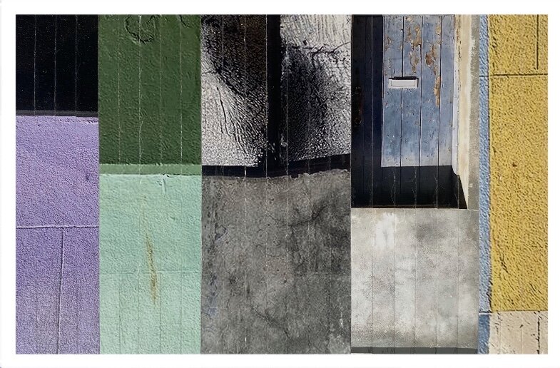 Inadvertent Composition: Untitled #4, Photographic collage on paper, 15cm x 20cm