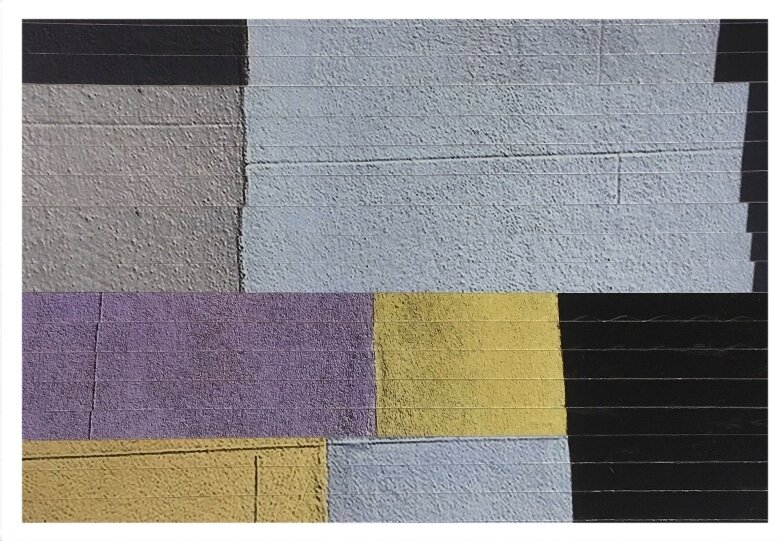 Inadvertent Composition: Untitled #2, Photographic collage on paper, 15cm x 20cm