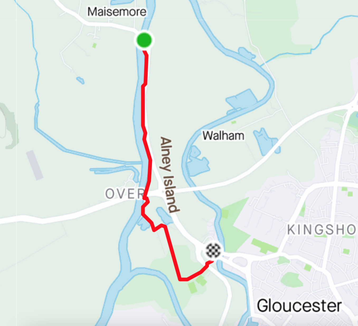 Rucksack Drawing GPS: Alney Island (2021)