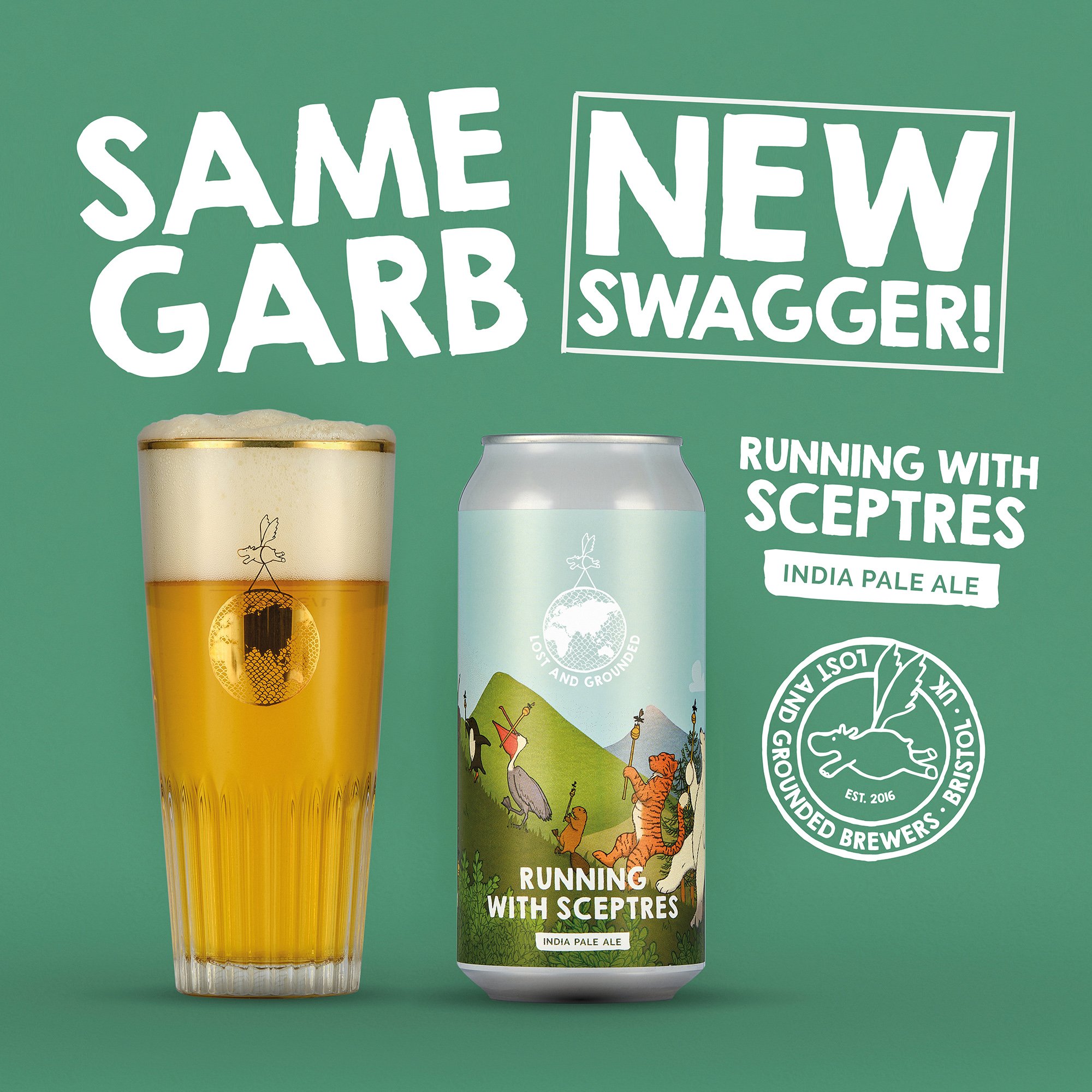 Re-introducing Running with Sceptres our 5.2% India Pale Ale!