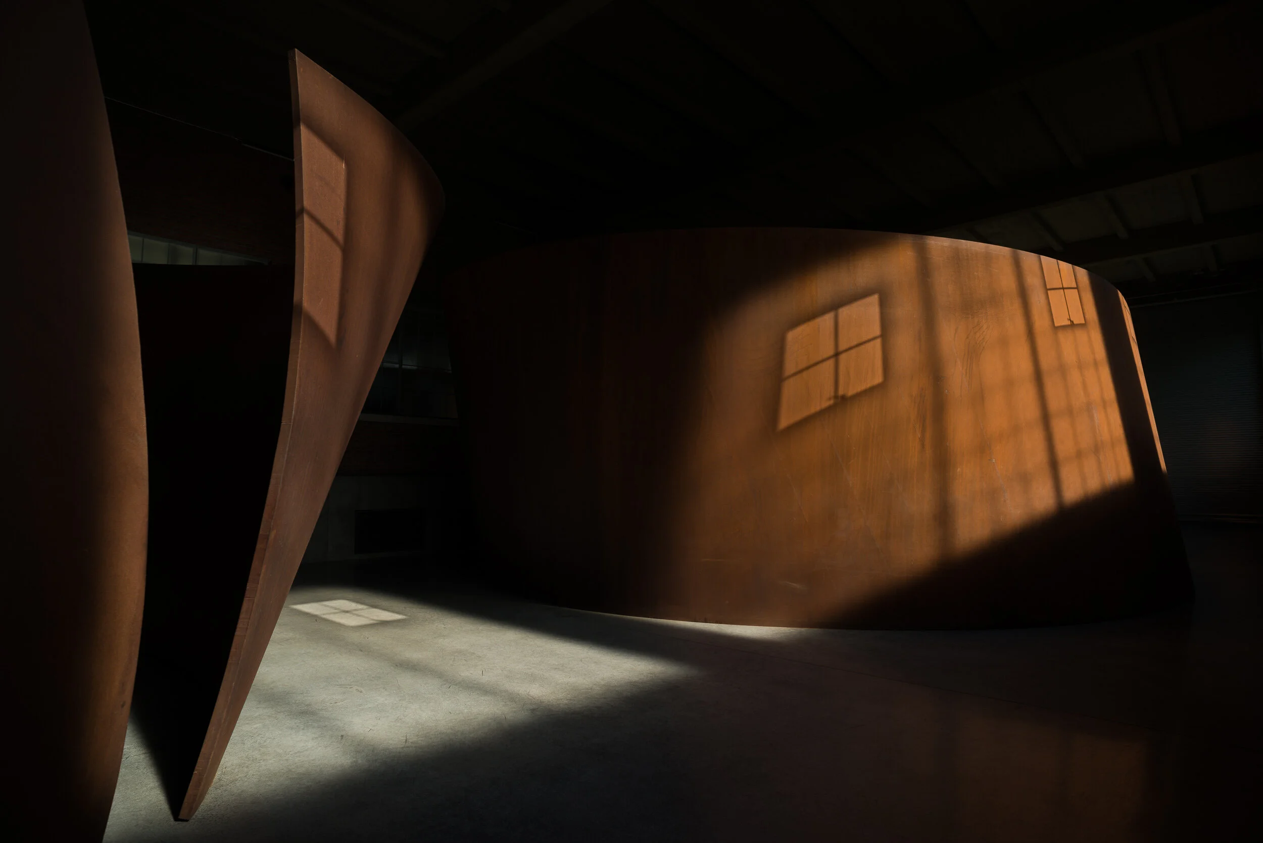 Torqued Ellipses - Richard Serra, at Dia:Beacon