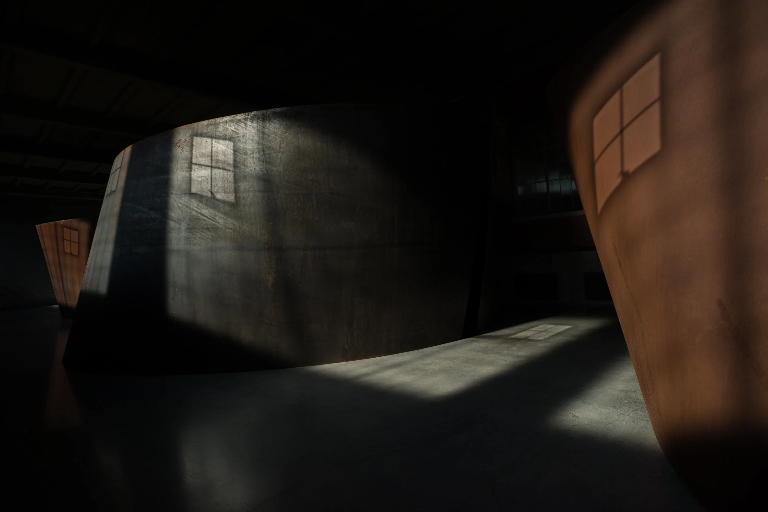 Torqued Ellipses - Richard Serra, at Dia:Beacon