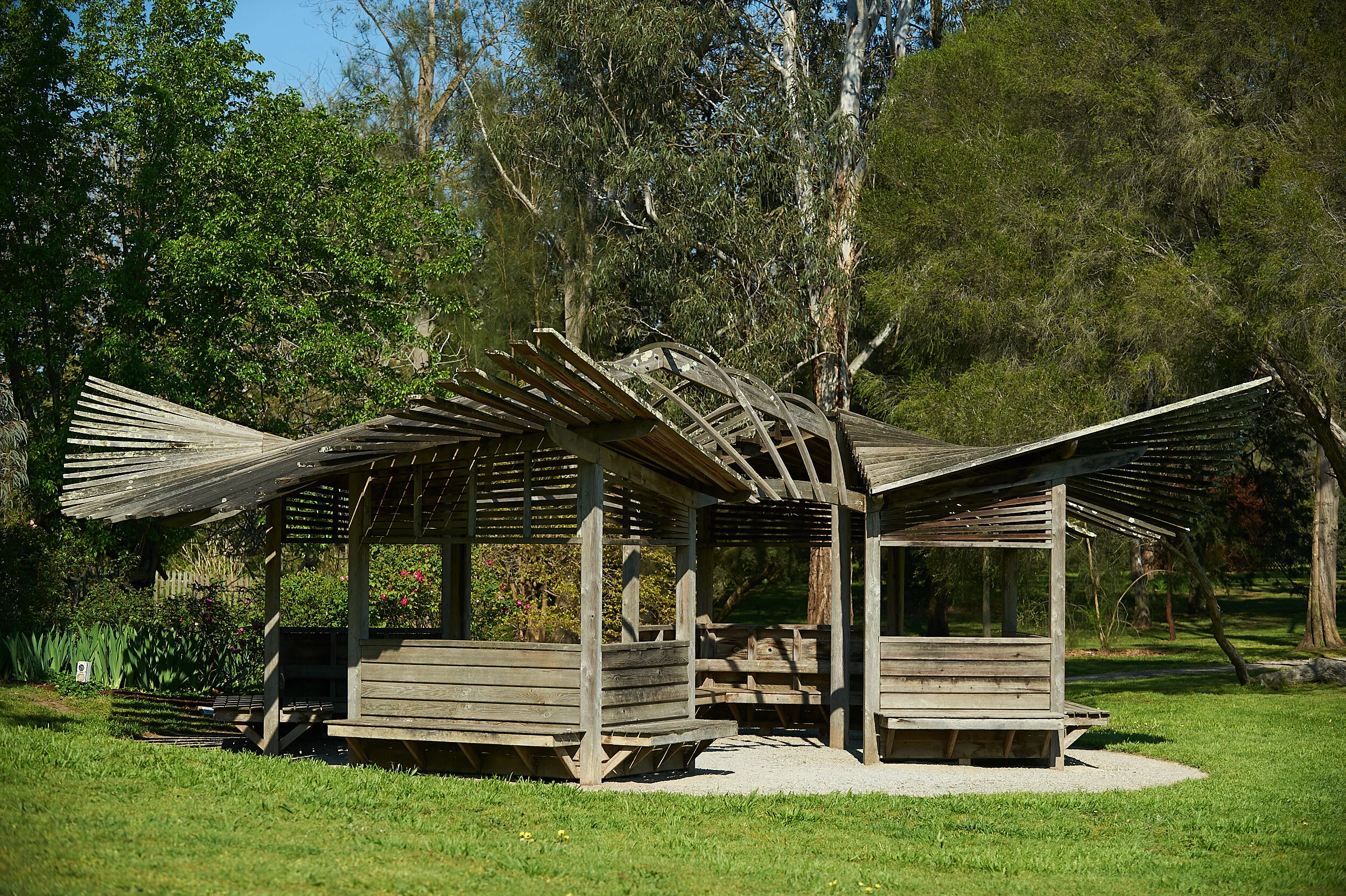 Rose Walk Pavilion, at Heide