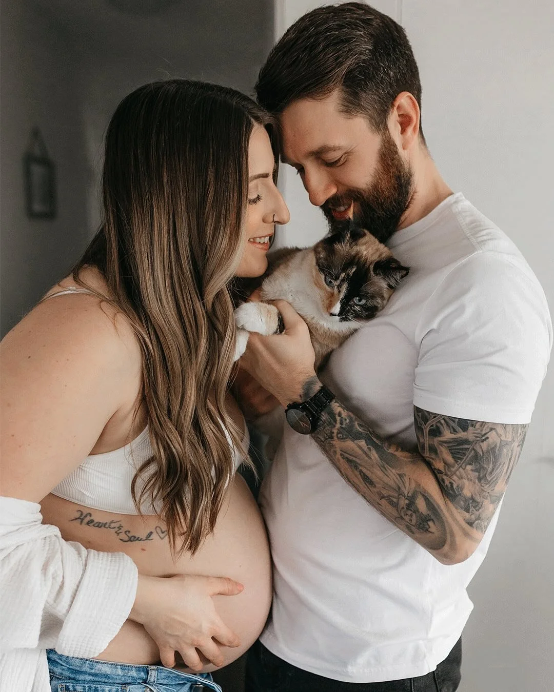 I got to capture the sweetest moments for a friend and her hubby as they got ready for their greatest adventure yet. 🤍 Swipe to the end 🥹🥰