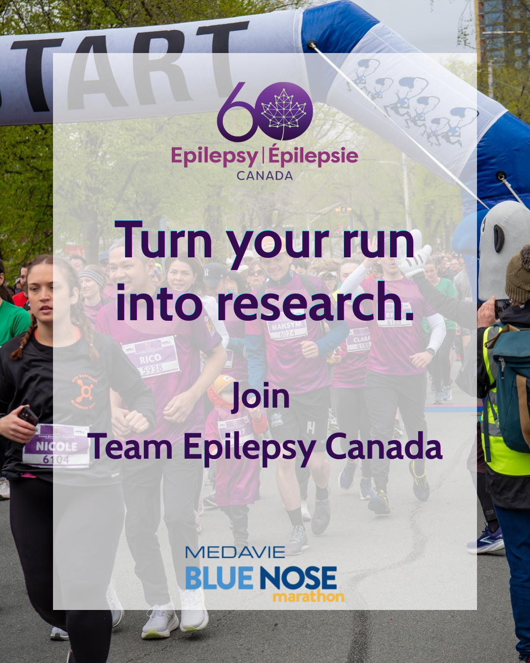 Bluenose Marathon - Giv'er Charity Challenge