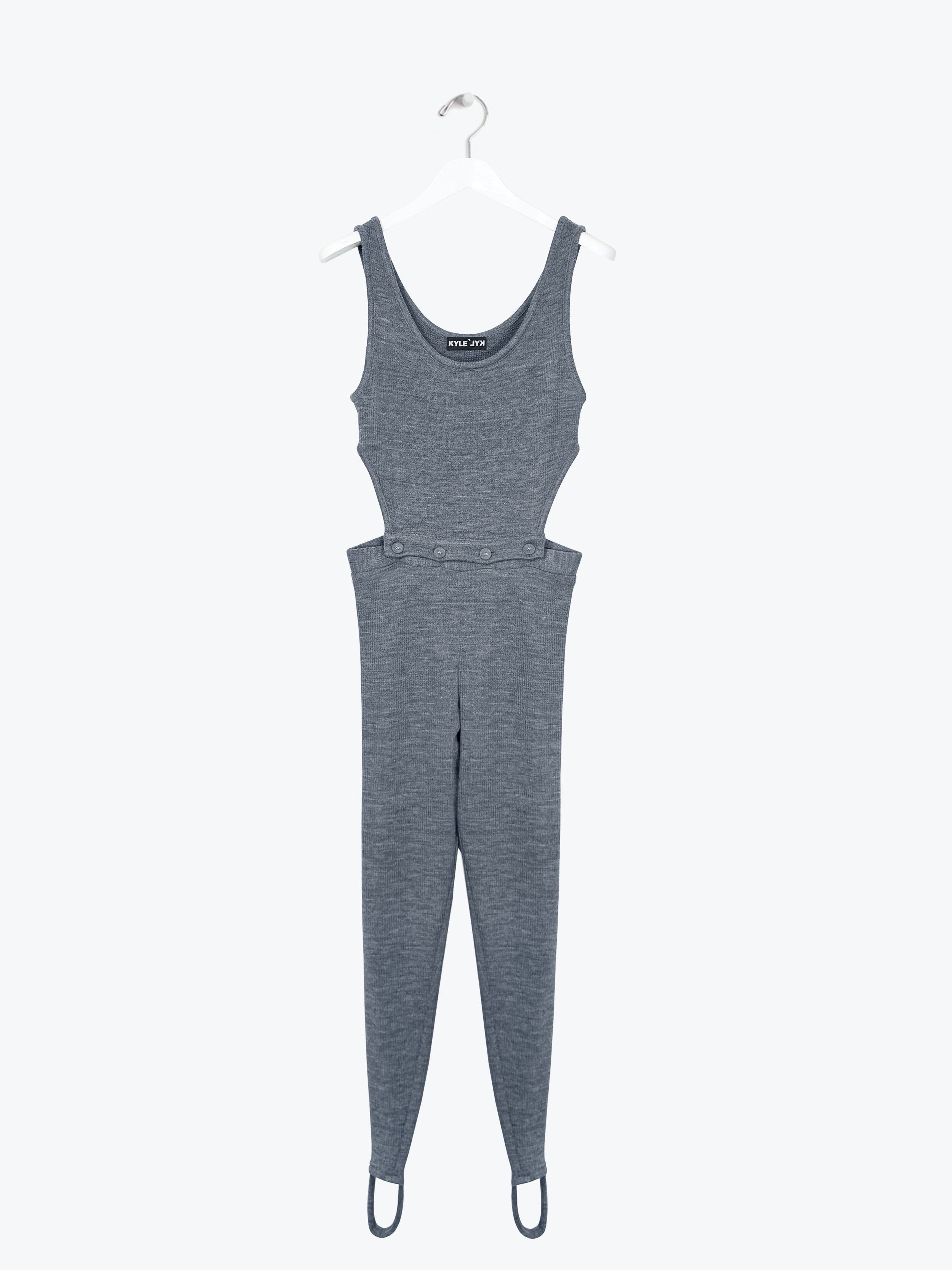 DETACHABLE JERSEY JUMPSUIT