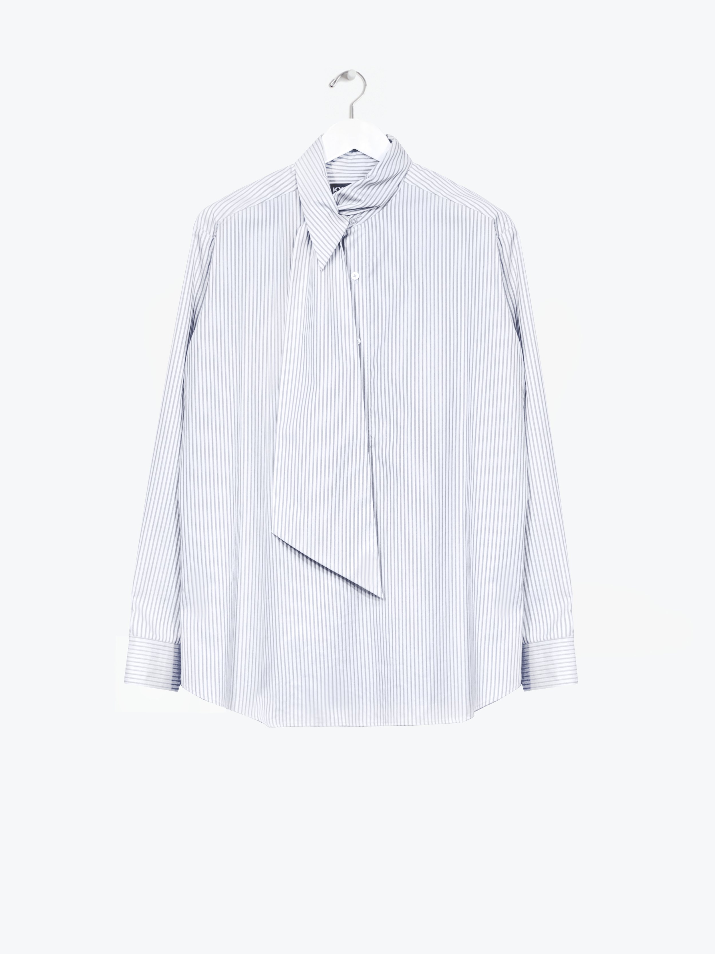 UNBALANCED COLLAR SHIRT