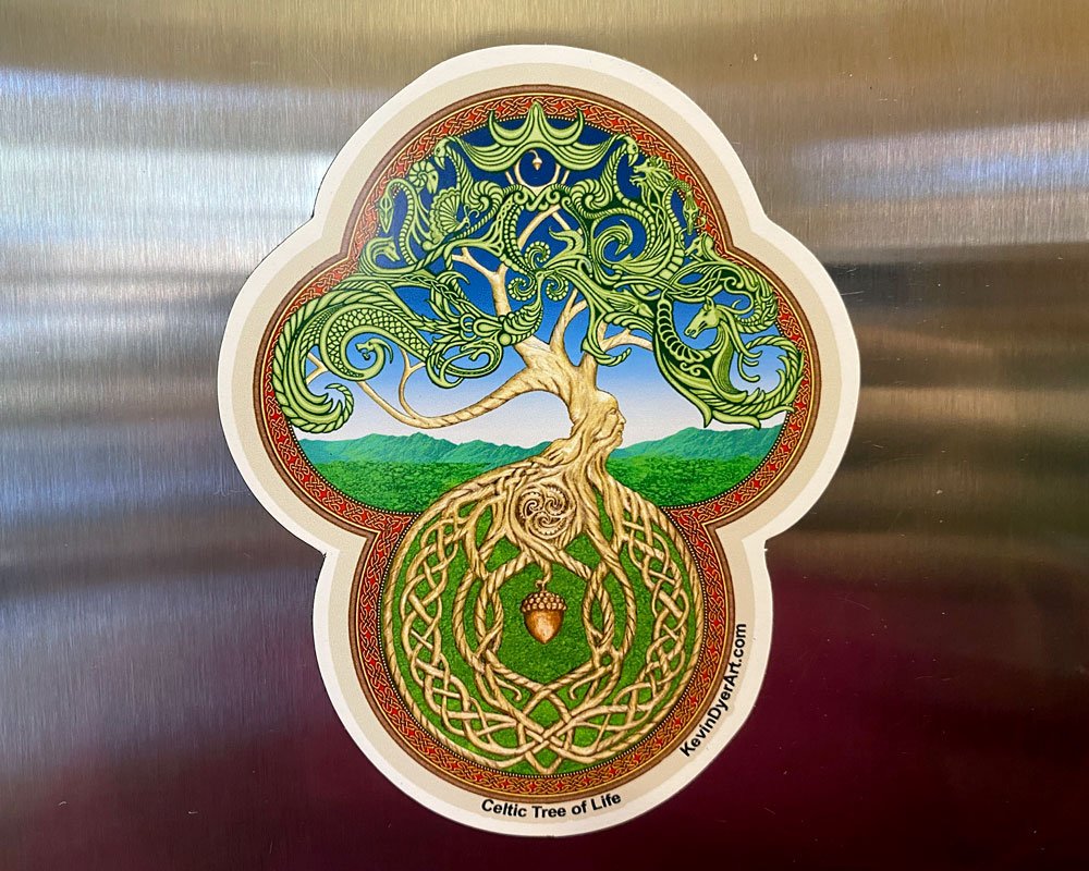 Celtic Tree of Life Paint with Diamonds