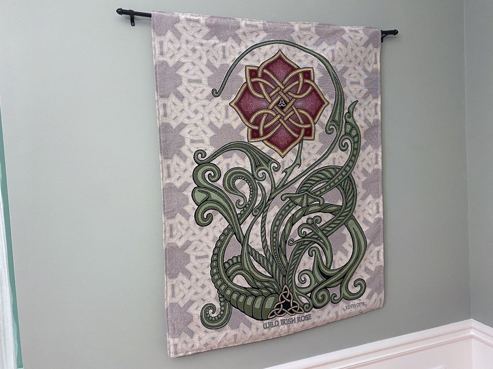 Celtic Tree of Life Tapestry - Heavyweight with Fringe - Petrified Woo –  Jungle Hippie