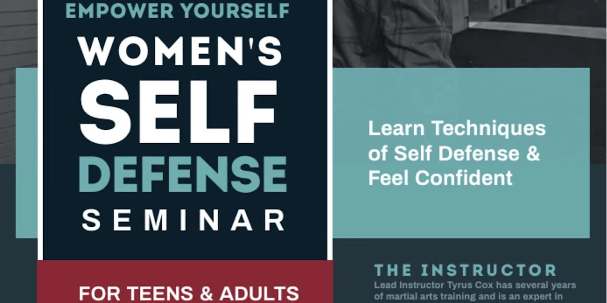Free Women's Self Defense Seminar 